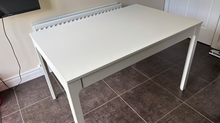 image for FREE White Wooden Dining Table