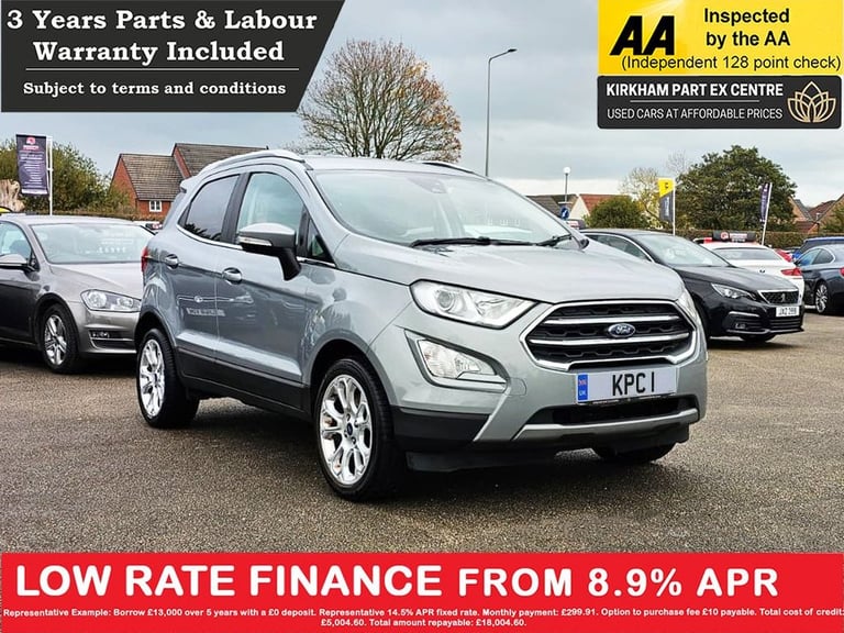 2021 Ford Ecosport 1.0T EcoBoost GPF Titanium SUV 5dr Petrol Manual Euro 6 (s/s) (125 ps)  *** HA...