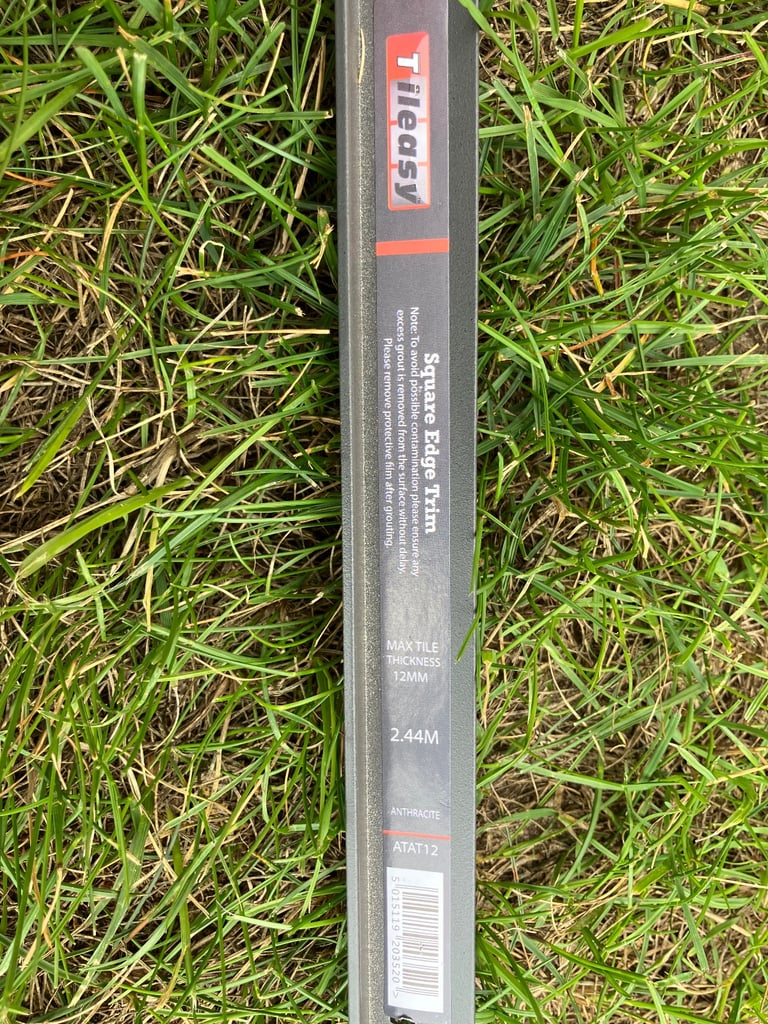 Tile easy square edge tile trim 2.44m x4 