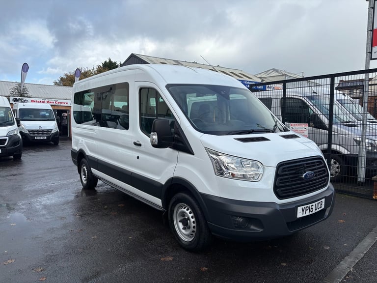 2016 Ford Transit 2.2 TDCi 125ps H2 15 Seater Minibus Diesel Manual