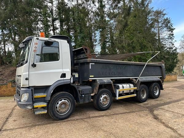 Daf CF400 Steel Body Tipper 8x4 Automatic Release Tailboard 