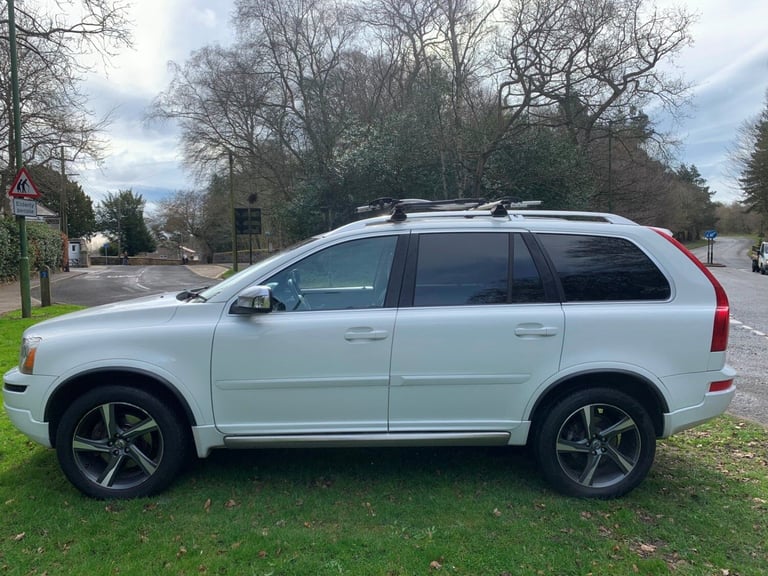 VOLVO XC90 D5 R-DESIGN AWD White Auto Diesel, 2012