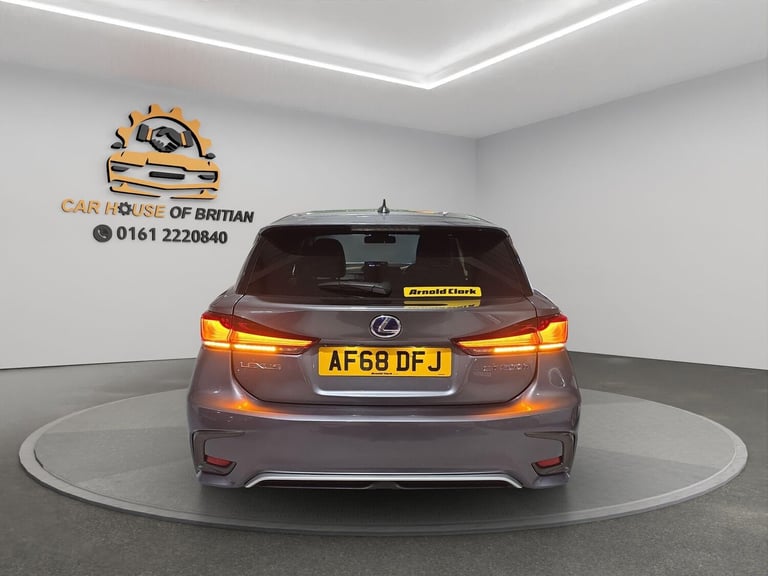 2018 Lexus CT 1.8 200h Luxury E-CVT Euro 6 (s/s) 5dr HATCHBACK Petrol/Electric Hybrid Automatic