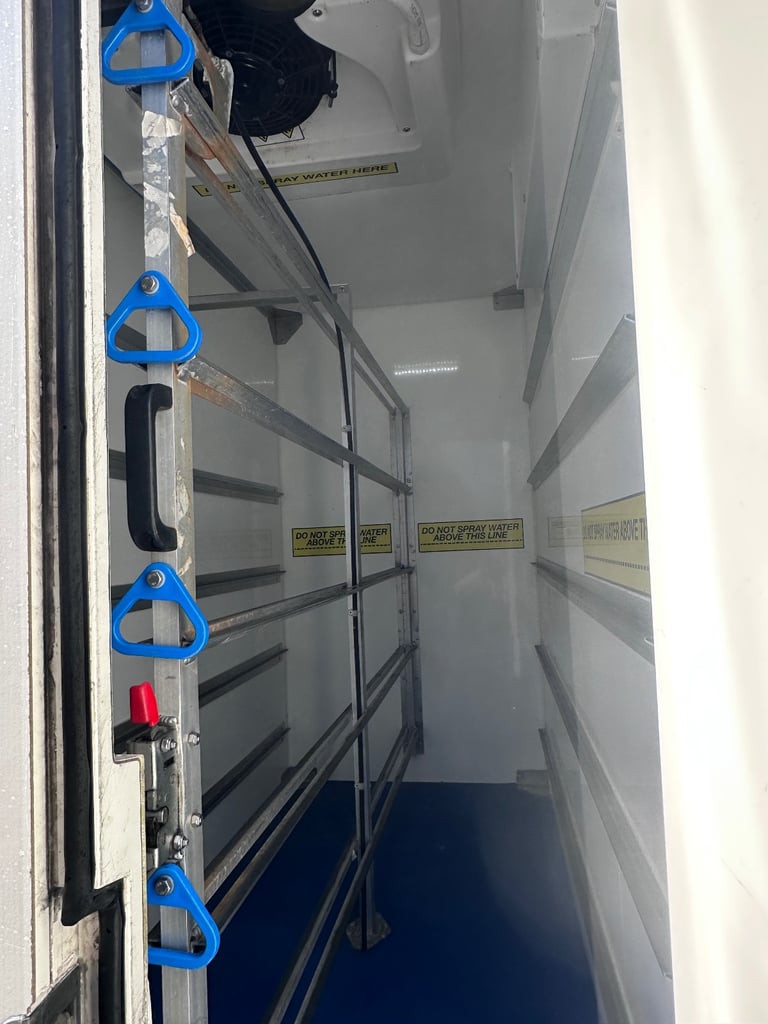 Thermo king chiller unit storage, camper van, car wash. 