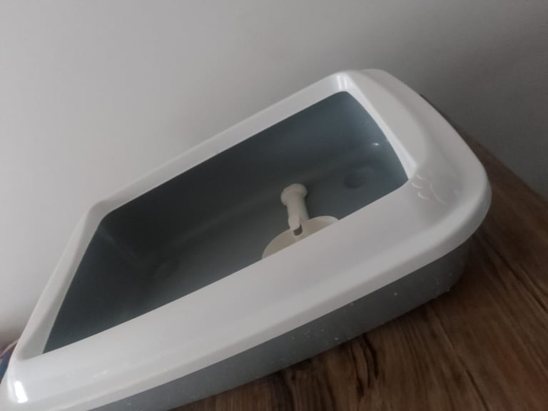 Kitten litter tray + scoop 