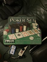 image for Poker set - brand new 