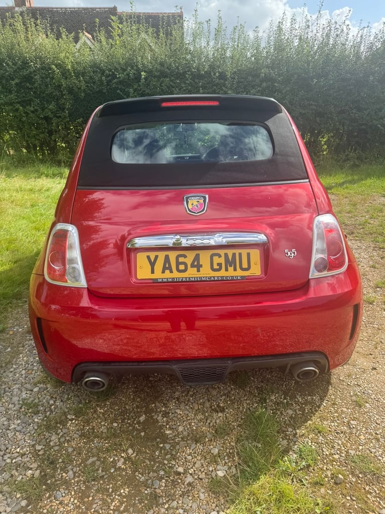 Abarth, 500, Convertible, 2015, Manual, 1368 (cc), 3 doors