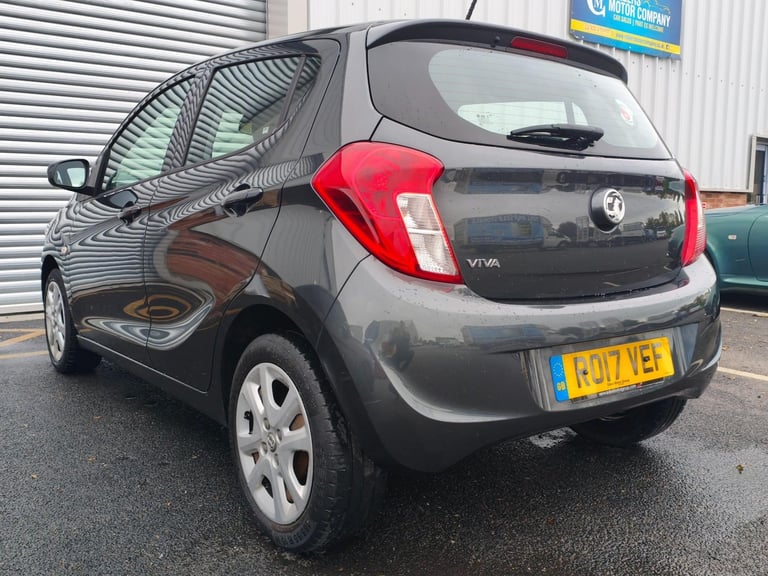 2017 Vauxhall Viva Se | Petrol | Manual | Hatchback | ULEZ | Grey Hatchback Petrol Manual