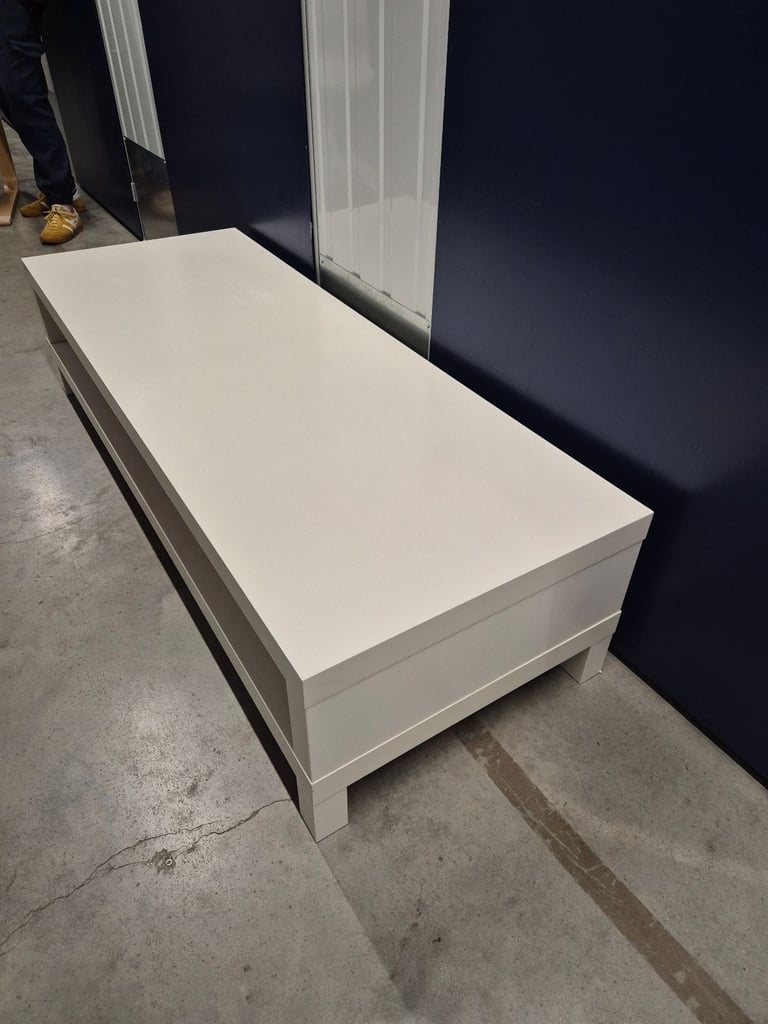 IKEA Lack  Coffee Table / TV Bench / Console in white