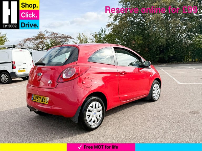 2014 Ford Ka 1.2 Edge 3dr [Start Stop] HATCHBACK PETROL Manual