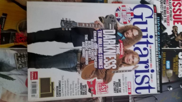 Guitarist, the guitar players bible magazine - UK publication - Bundle