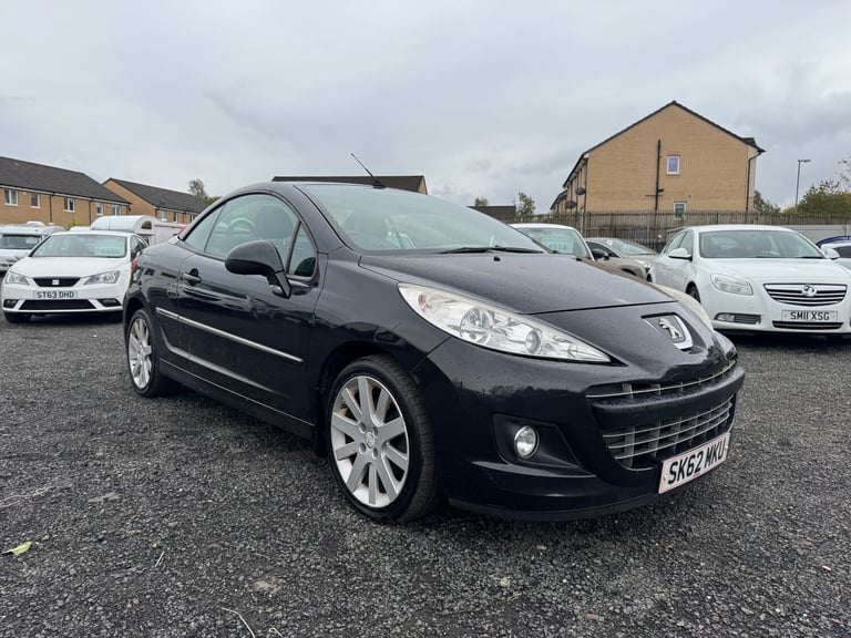 2012 Peugeot 207 1.6 VTi Allure 2dr CONVERTIBLE Petrol Manual