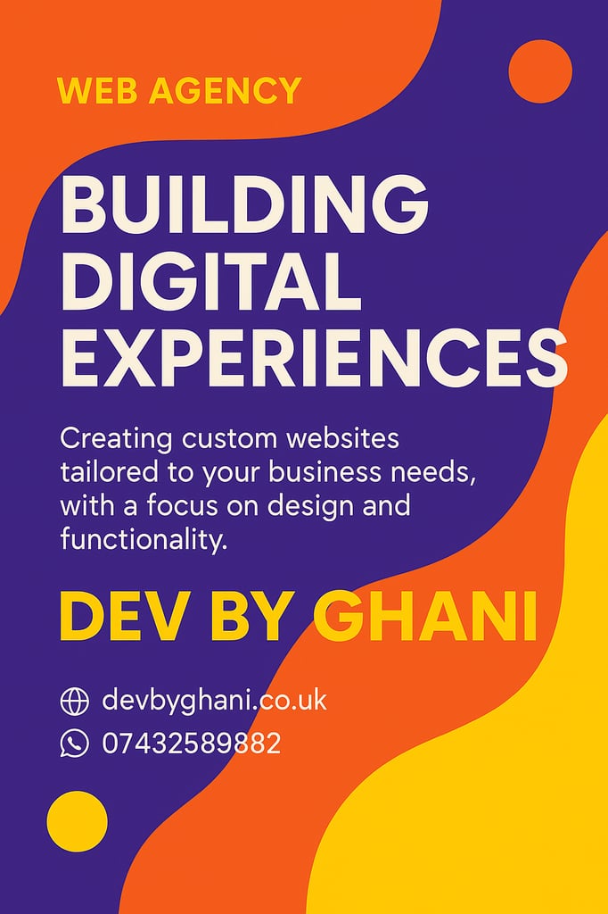 image for Professional Web Development Services - Starting from £100