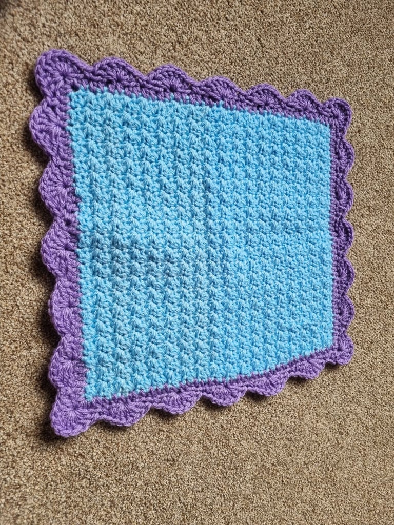 Hand-made Baby Doll's Crochet Blankets  £2.00 each. 