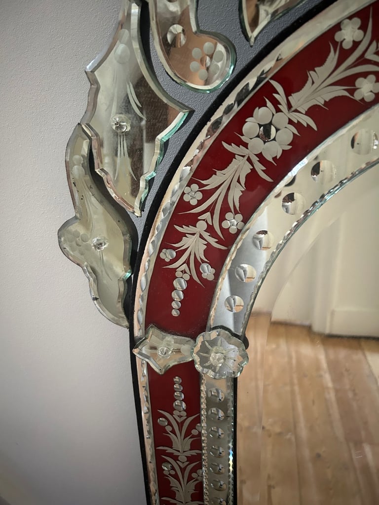 Antique venetian mirror 