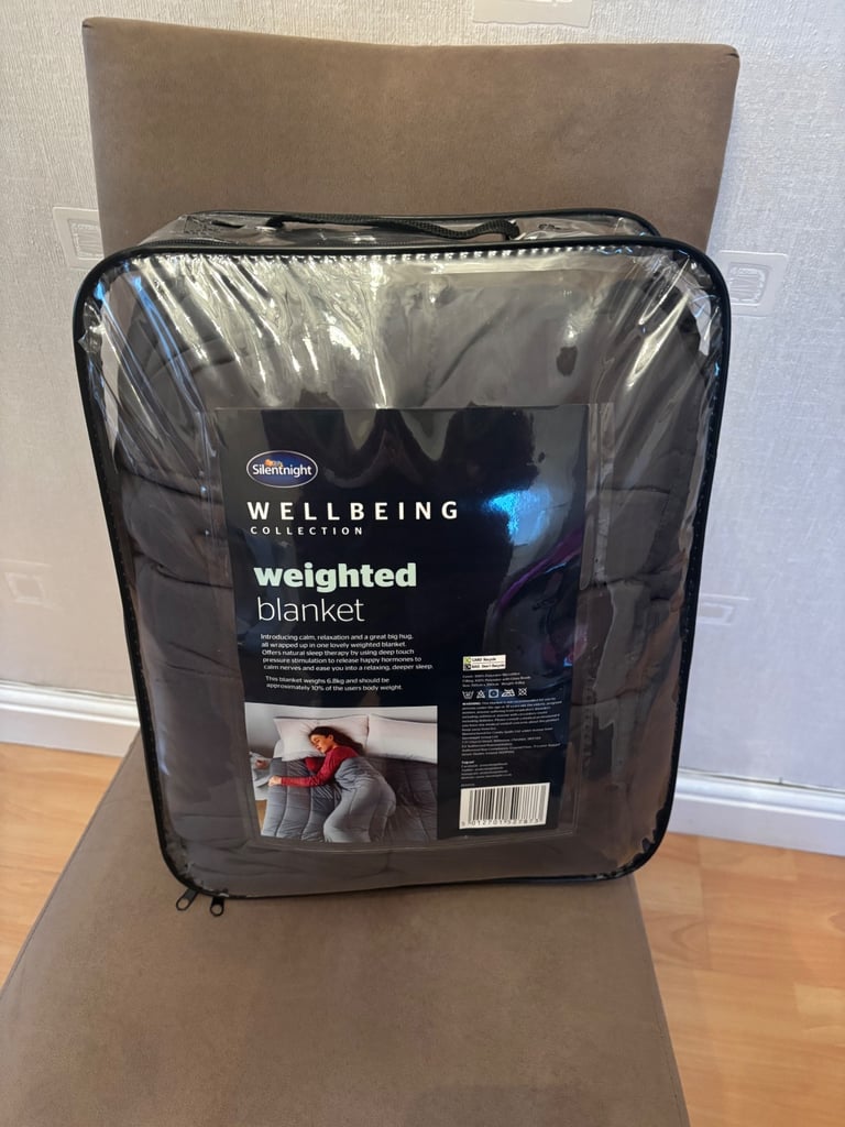 image for Silentnight Grey Weighted Blanket 6.8kg