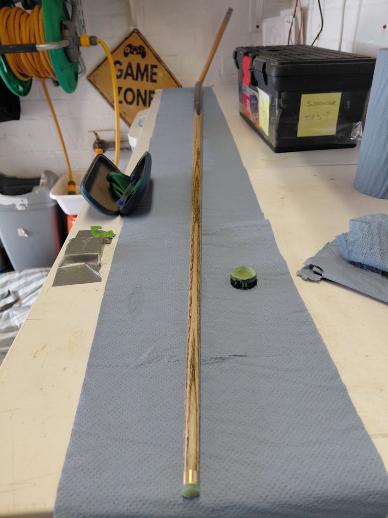 3/4 life snooker cue 