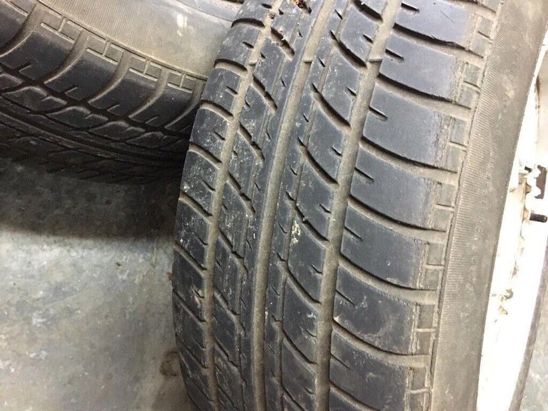 Ford Capri 13 alloys tyres x 4 all hold air size 205/60R/86h