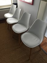 4 John Lewis Scandinavian dining chairs