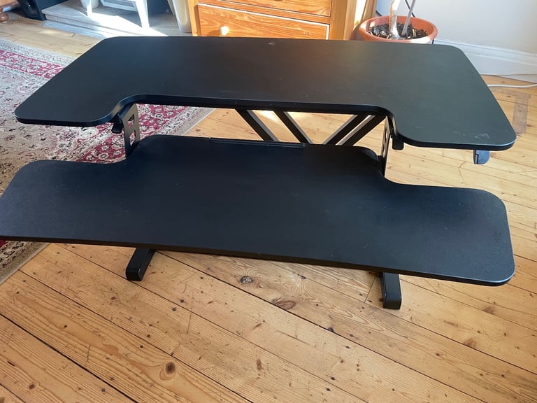 Desk Riser - standing desk converter. Sit to stand.