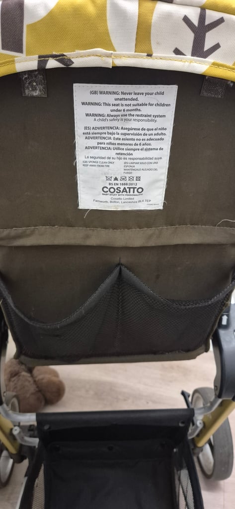Cossatto Giggle travel system
