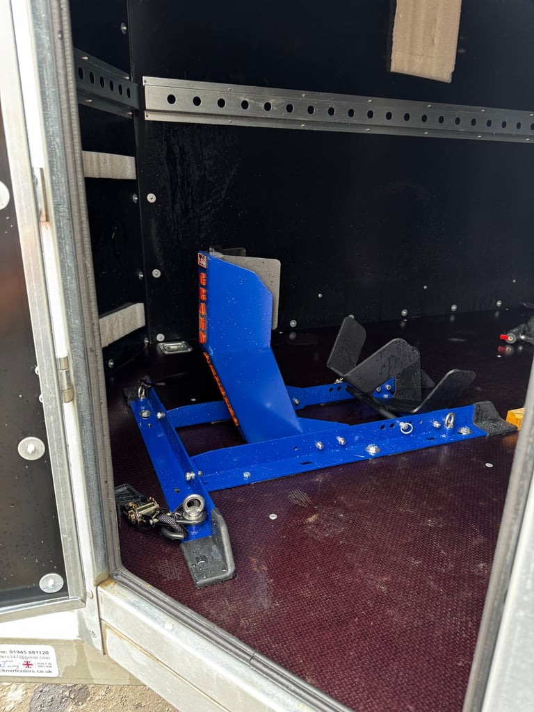 Tickners GT755 2025 Box Trailer with KTM Super Duke 1290 2020