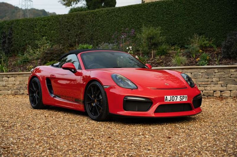 2015 Porsche Boxster 3.8 Spyder 2dr CONVERTIBLE PETROL Manual