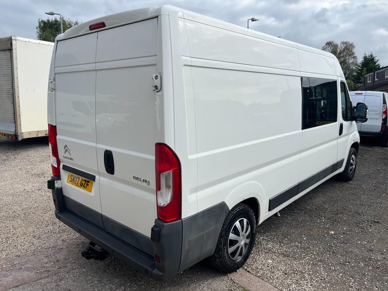  Citroen Relay 2.0 BlueHDi 35 Enterprise Ready To Run Crew Van L3 H2 Euro 6 5dr Diesel Manual