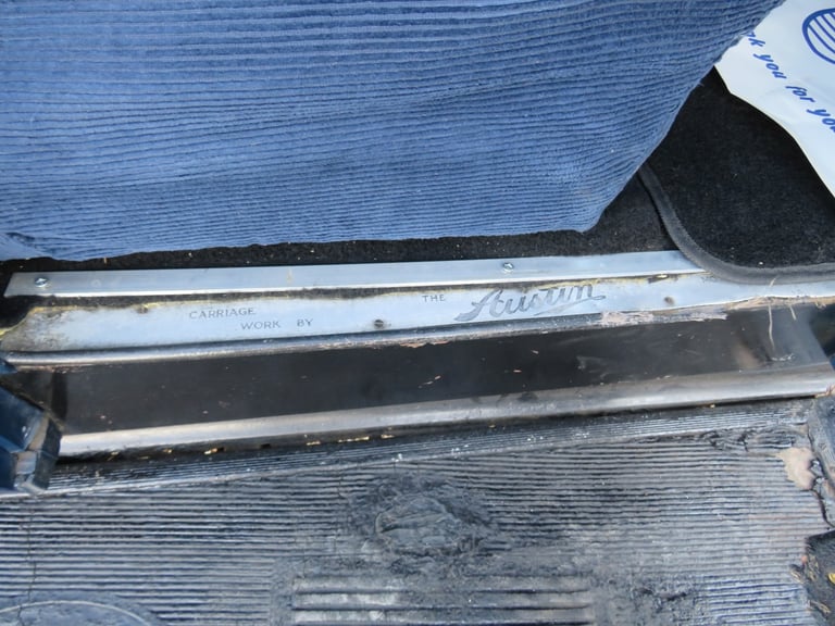 1932 Austin 12/4 HEAVY Saloon Petrol Manual