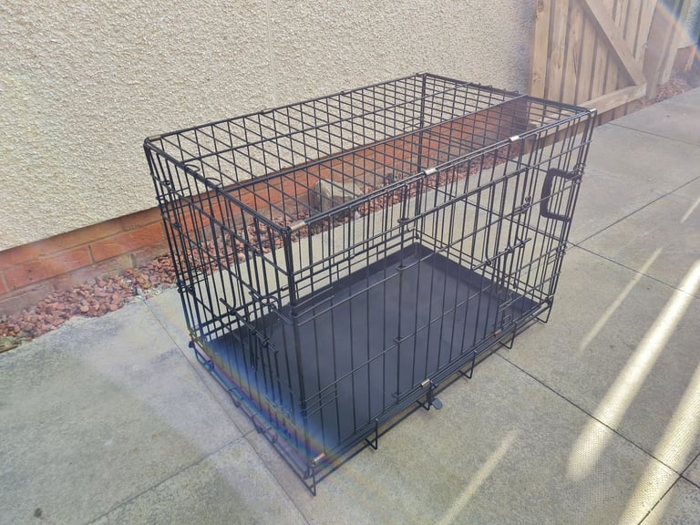 Collapsible dog crate 