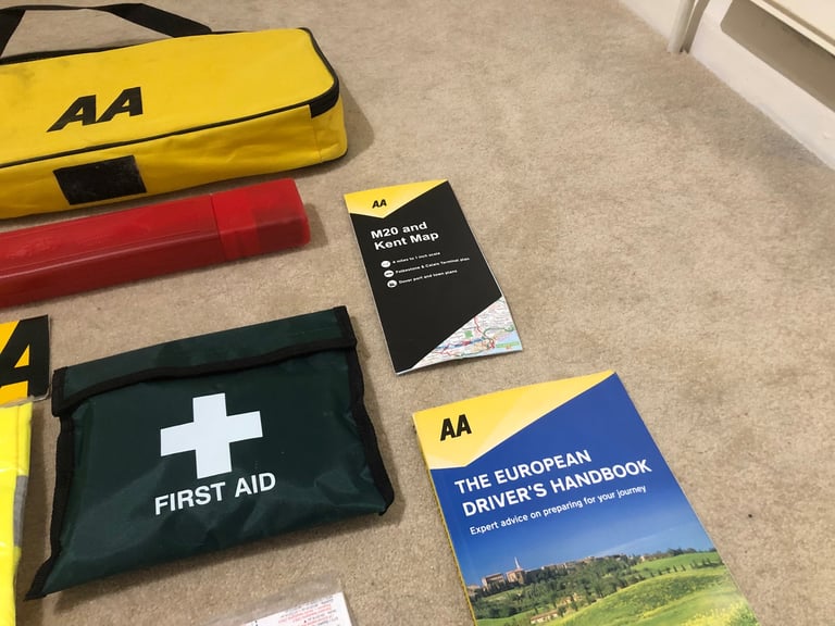 AA Roadside European Car Breakdown Kit Brand New