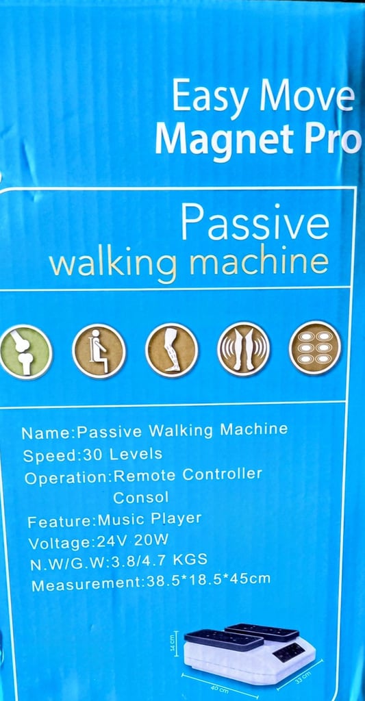 1 X Sitting Electric Walking Machine