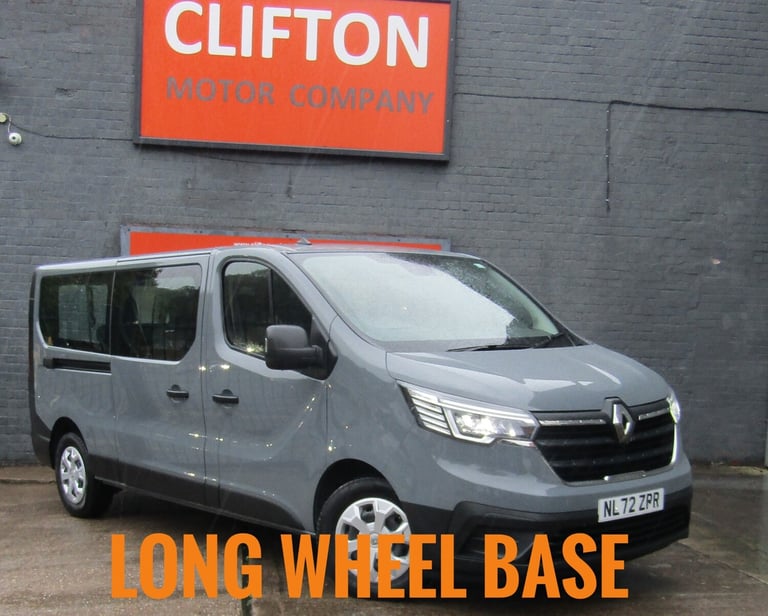 2022 Renault Trafic LL30 ENERGY dCi 145 Business 9 Seater Minibus Diesel Manual