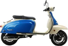 Royal Alloy TG 125cc S a Modern Classic Retro Automatic Moped Scooter