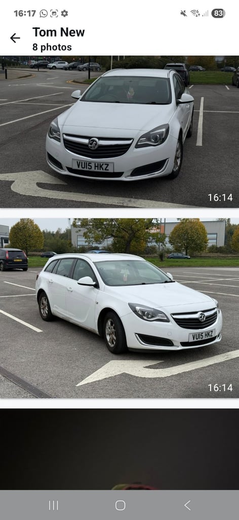 Vauxhall, INSIGNIA, Estate, 2015, Manual, 1956 (cc), 5 doors