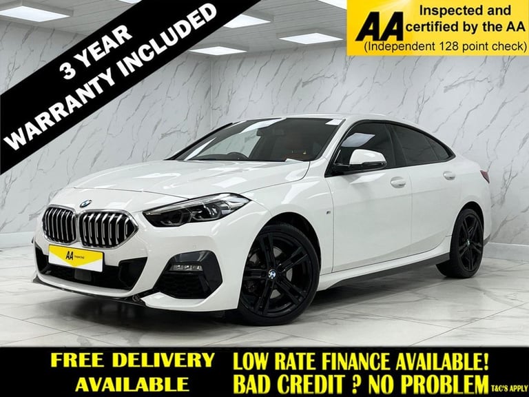 2021 BMW 2 Series Gran Coupe 1.5 218i M Sport Saloon 4dr Petrol DCT Euro 6 (s/s) (140 ps) Saloon ...