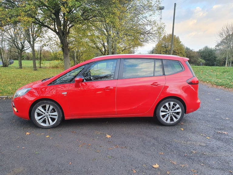 Vauxhall zafira tourer 2.0 cdti sri 2015 15 reg 7 seater 6 speed fsh mot 2026 runs great 