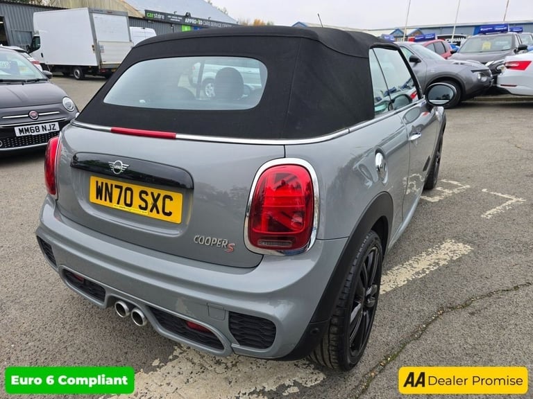 2020 MINI Convertible 2.0 Cooper S Sport Convertible, 7,800 miles, automatic, leather, sat nav, U...