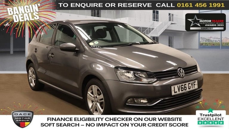 2016 Volkswagen Polo 1.2 TSI BlueMotion Tech Match Hatchback 5dr Petrol DSG Euro 6 (s/s) (90 ps) ...