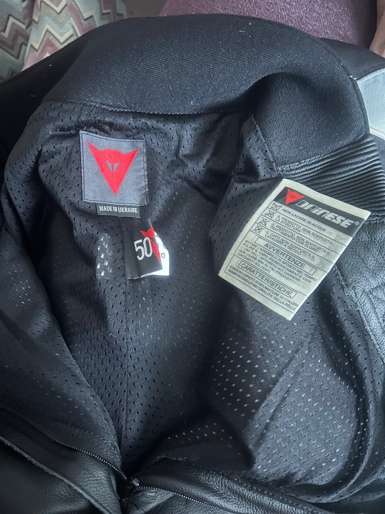 Dainesse women’s leather motorbike trousers