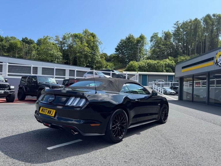 2017 17 FORD MUSTANG 5.0 V8 GT CONVERTIBLE 2DR PETROL SELSHIFT EURO 6 (416 BHP)