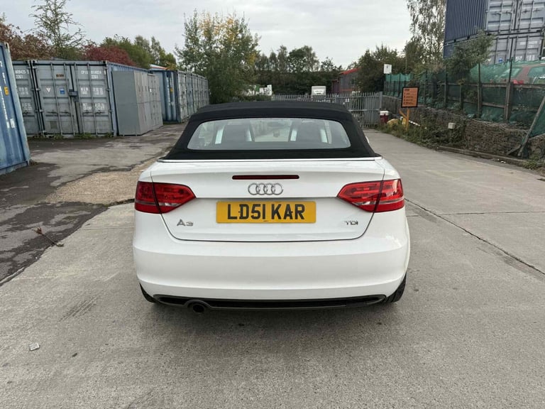 2012 Audi A3 2.0 TDI S Line 2dr S Tronic [Start Stop] CONVERTIBLE Diesel Automatic