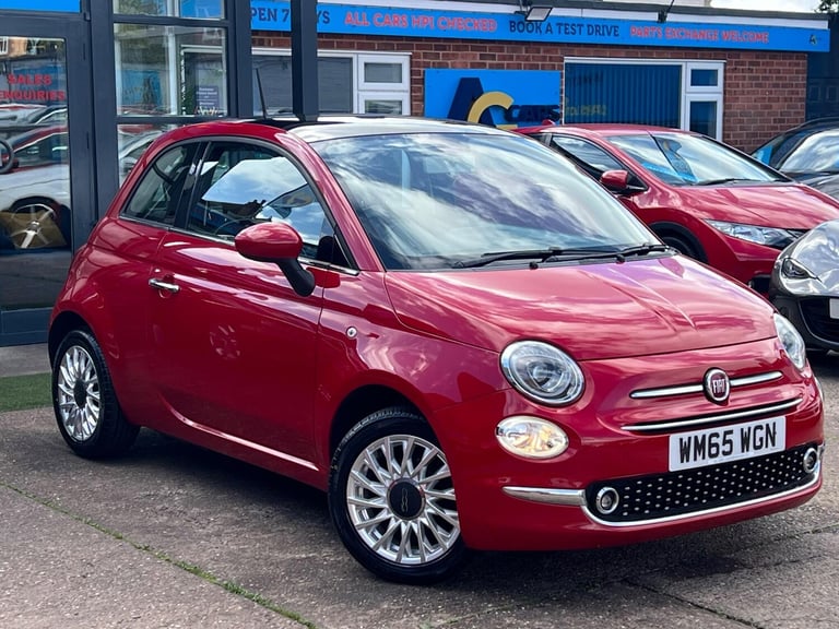 image for 2015 Fiat 500 1.2 Lounge Euro 6 (s/s) 3dr HATCHBACK Petrol Manual