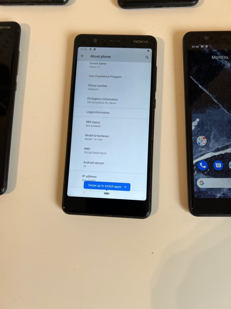 Nokia 5.1 smartphone android 16 GB unlocked , big screen , new condition 
