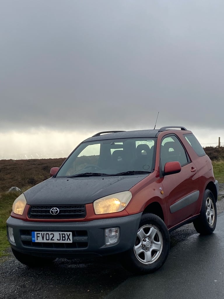 2002 Toyota RAV4 2.0L 3DR 4X4 4WD HPI CLEAR  ESTATE Petrol Manual