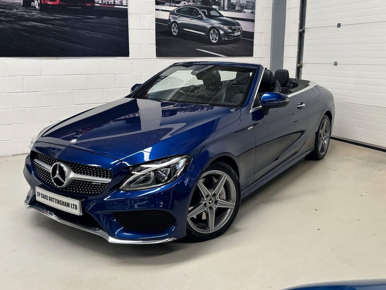 2017 Mercedes-Benz C Class 2.1 C250d AMG Line (Premium Plus) Cabriolet G-Tronic+ Euro 6 (s/s) 2dr...