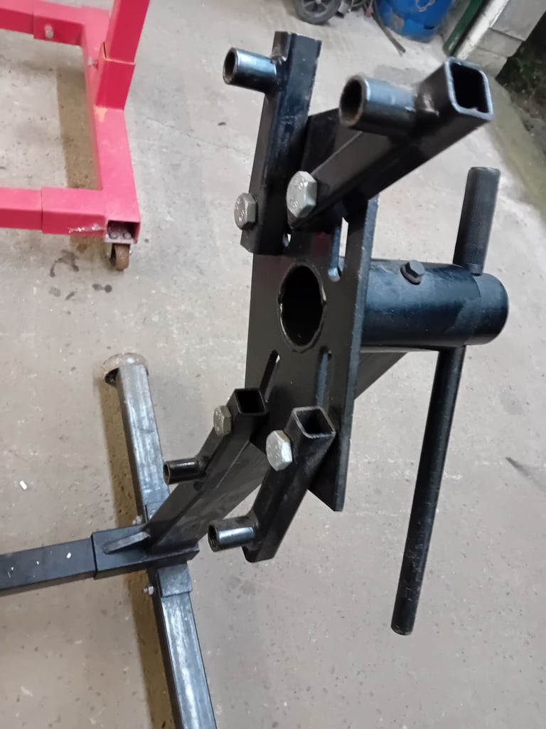 inspection engine stend rotation