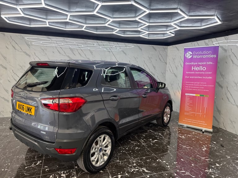 2016 Ford Ecosport 1.0T EcoBoost Zetec Turbo SUV 5dr Petrol Manual 2WD Euro 5 (s/s) (125 ps) HATC...