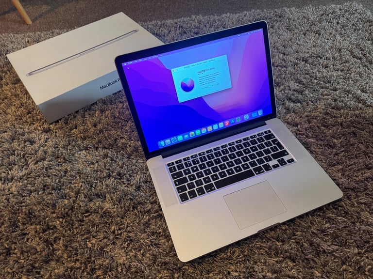 image for Apple MacBook Pro A1398 15" i7  16GB RAM 256GB SSD Excellent Condition 