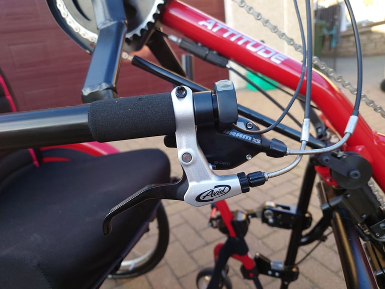 Quickie Hybrid Attitude Bike & Quickie Argon 2 Wheelchair